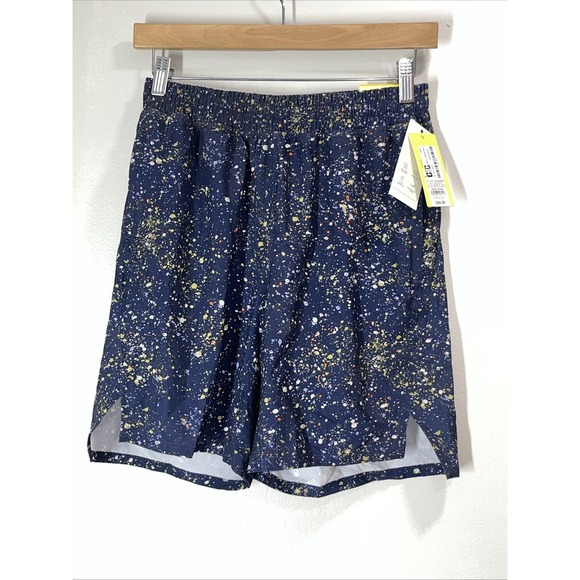 All in motion men's running shorts dark blue 7‎ inch size small NWT - Picture 1 of 10